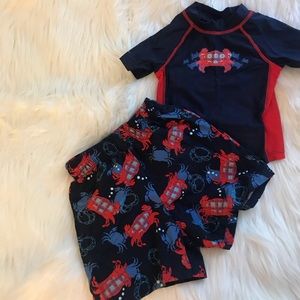 FlapDoodle swim Trunks Boys 18-24 months